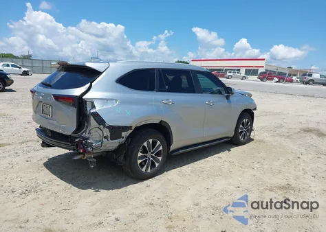 2024 Toyota Highlander Xle из США, поврежденный, VIN 5TDKDRBHXRS563720